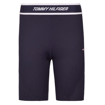 Женские Шорты теннисные Tommy Hilfiger RW Fitted Tape Short - Бирюзовый