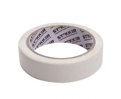 Малярная лента 36 мм, длина 40 м, на бумажной основе, белый Stekker INTP7-36-40 39155, Упаковка 6 штук