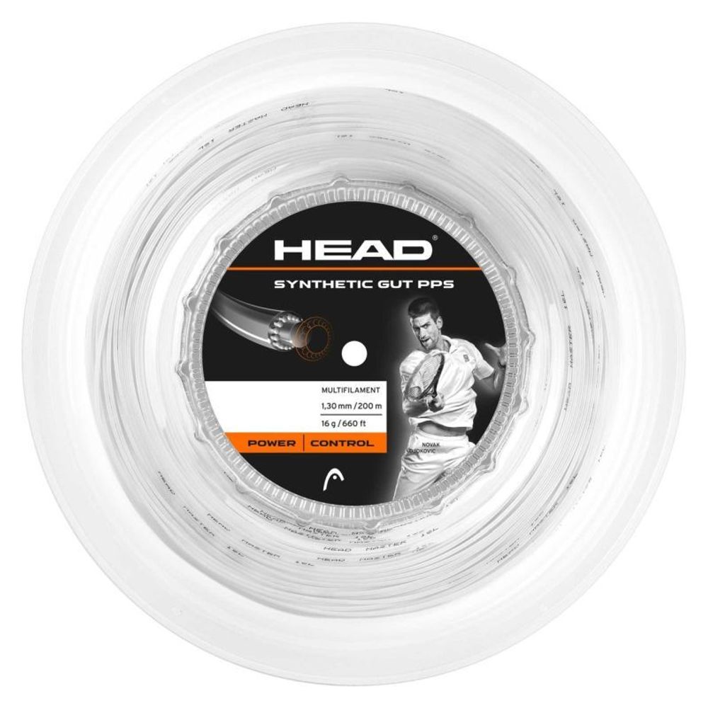 Теннисные струны Head Synthetic Gut PPS (200 m) - white