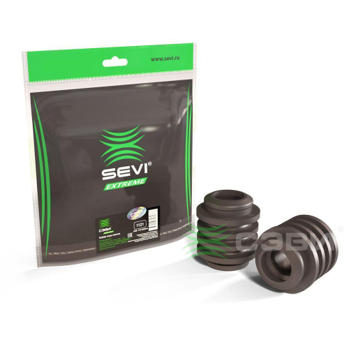 Отбойник передней стойки ВАЗ 1118 Калина, 2108, 2110, 2170 экстрим черный Сэви 2шт