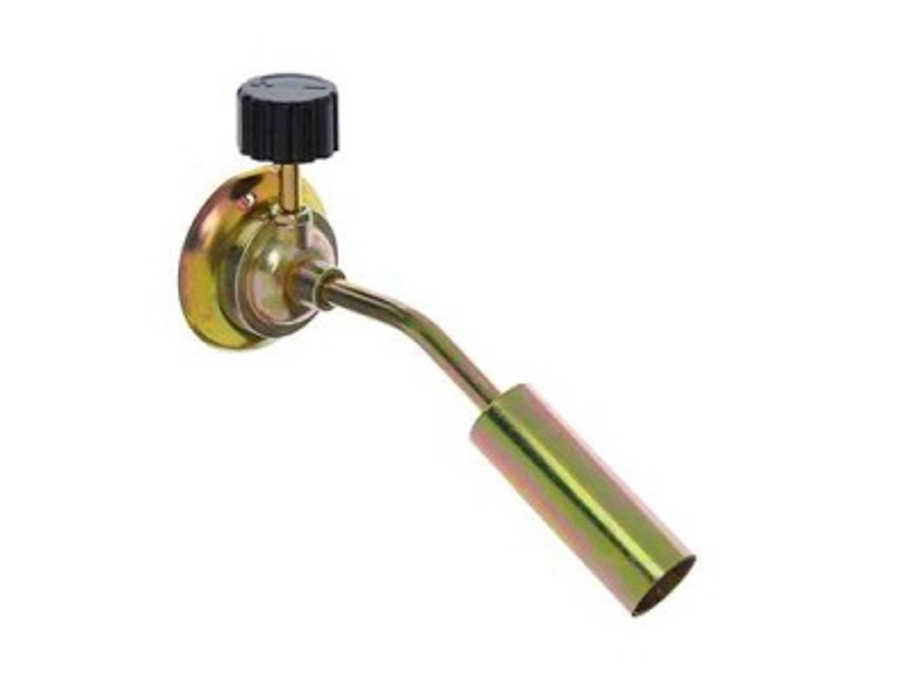 Горелка газовая на цанговый баллон сопло 17мм, 13*6,5*5см Малая ЧИНГИСХАН (250шт/кор)