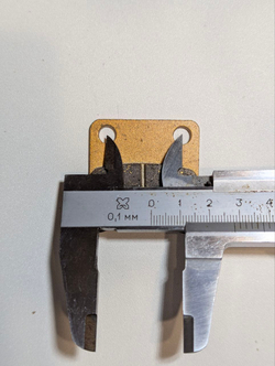 Колодки тормозные дисковые для питбайка задние, для скутеров