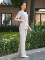 Костюм медицинский женский | Бл-385+Б-137 либерти люкс