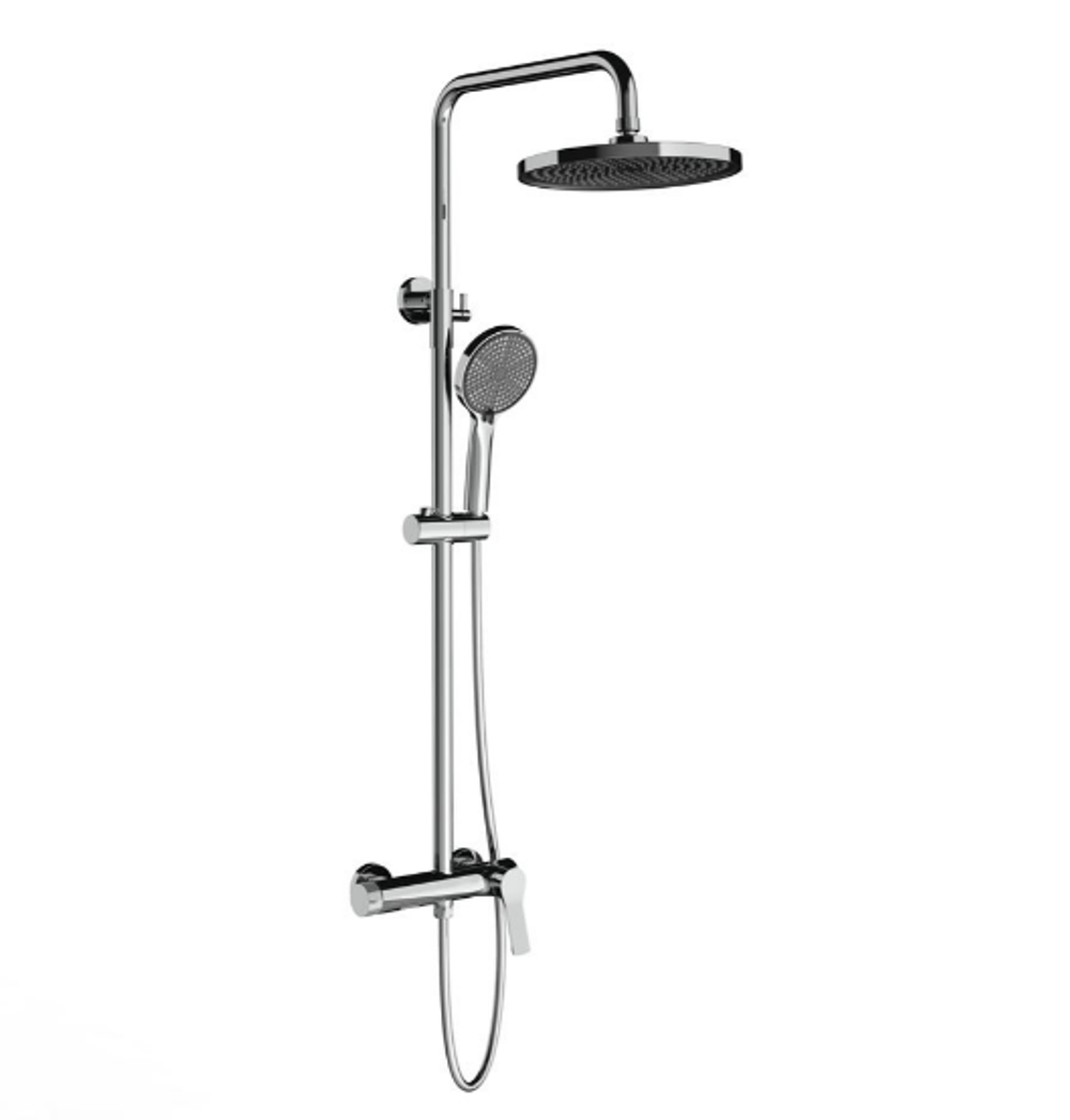 Душевая стойка Arco VSFS-4AR1CH с изливом, хром, , шт
