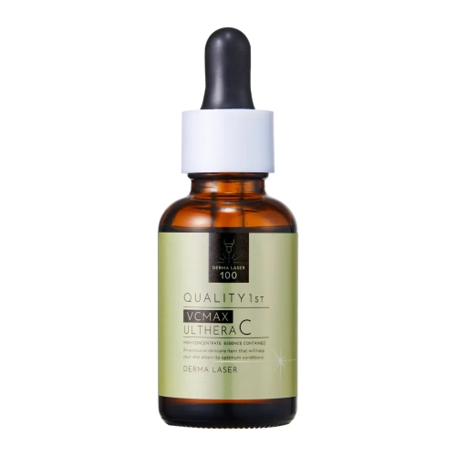 Quality 1st Derma Laser Ulthera C. Омолаживающая сыворотка Ультера C для сужения пор на основе витамина С и ниацинамида дерма лазер Кволити Фест, 30 мл