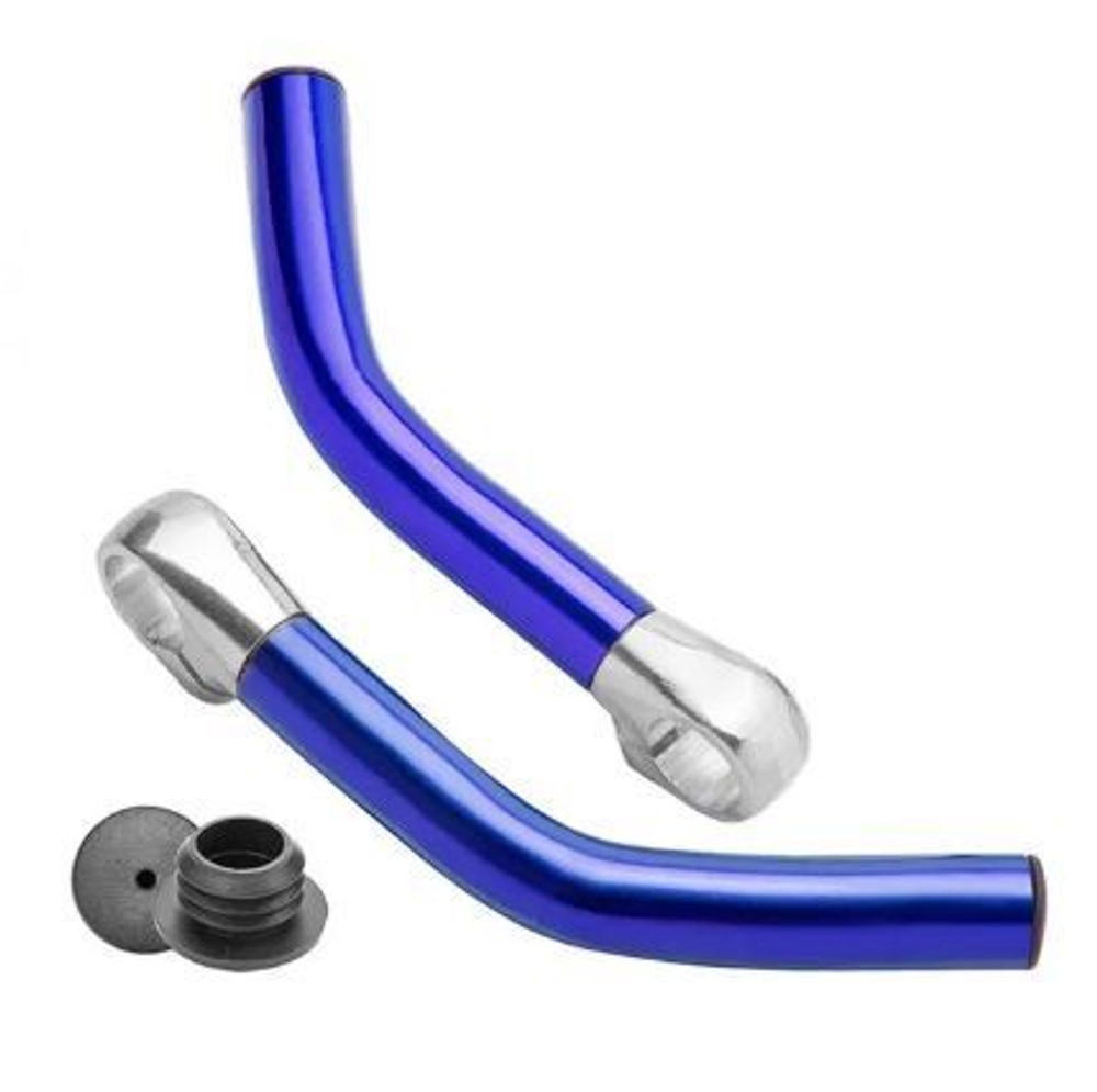 Рога Вело Stels Горный BLF-C1 Al.синие.22,2мм