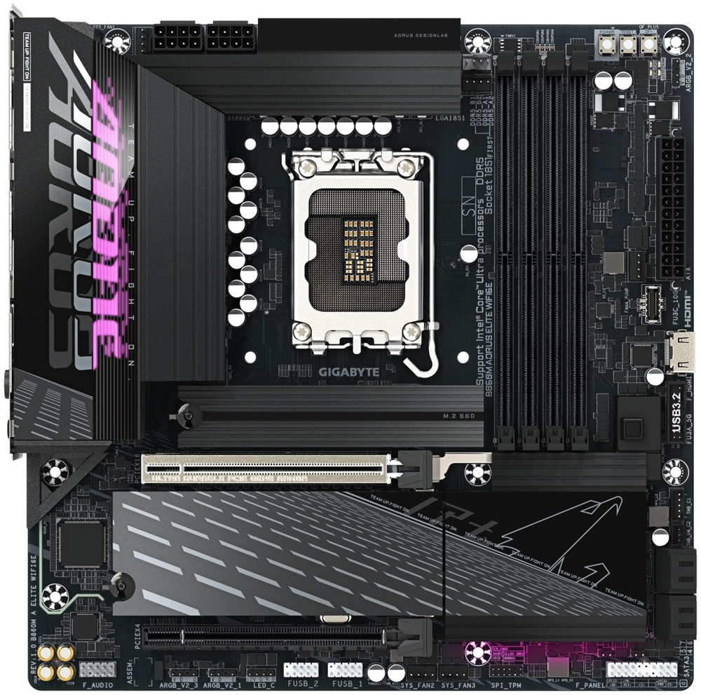 Материнская плата GIGABYTE B860M A ELITE WIFI6E