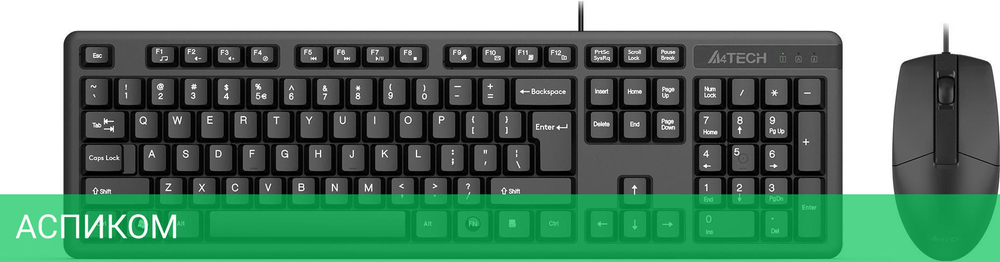 Набор периферии A4Tech KK-3330 черный