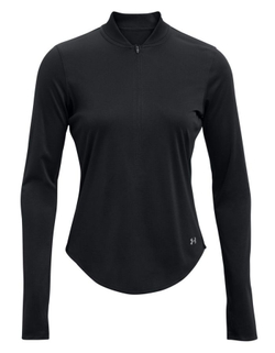 Женская Кофта теннисная Under Armour Women's Speed Stride 2.0 Half Zip - черный