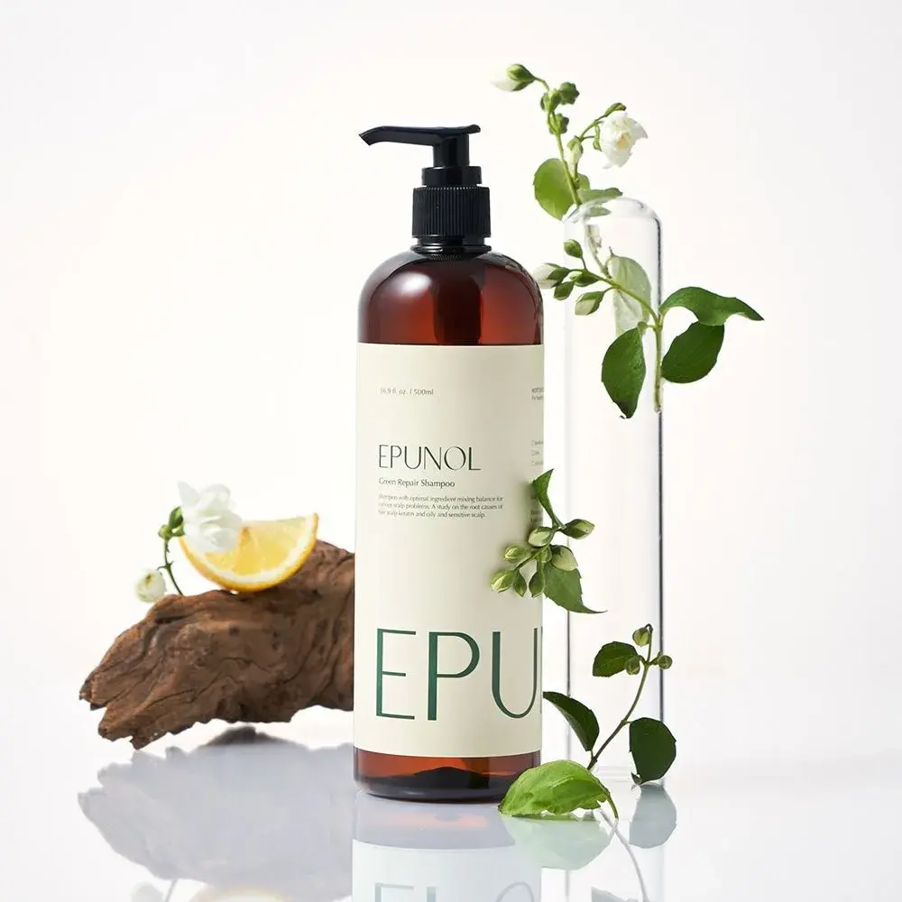 EPUNOL Восстанавливающий шампунь - Green Repair Shampoo ,500мл