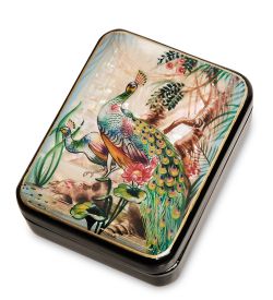 Народные промыслы ШК-55/125 Шкатулка «Павлины»