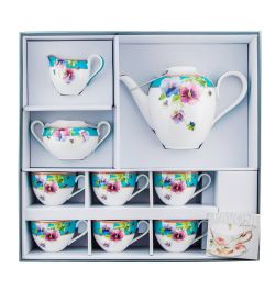 Pavone JK-116 Чайный сервиз 15 пр. на 6 перс. «Виола» (Viola  )
