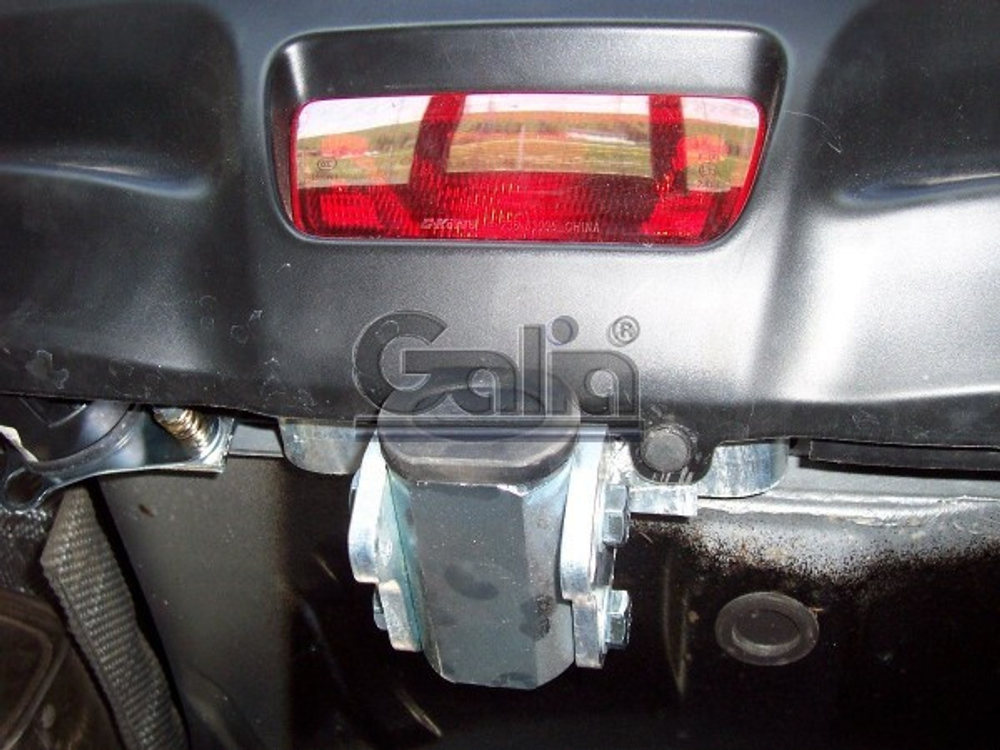 Фаркоп оцинкованный Galia N053A для Nissan Juke 2011- 2WD(паспорт и сертификат в комплекте)(без электрики)