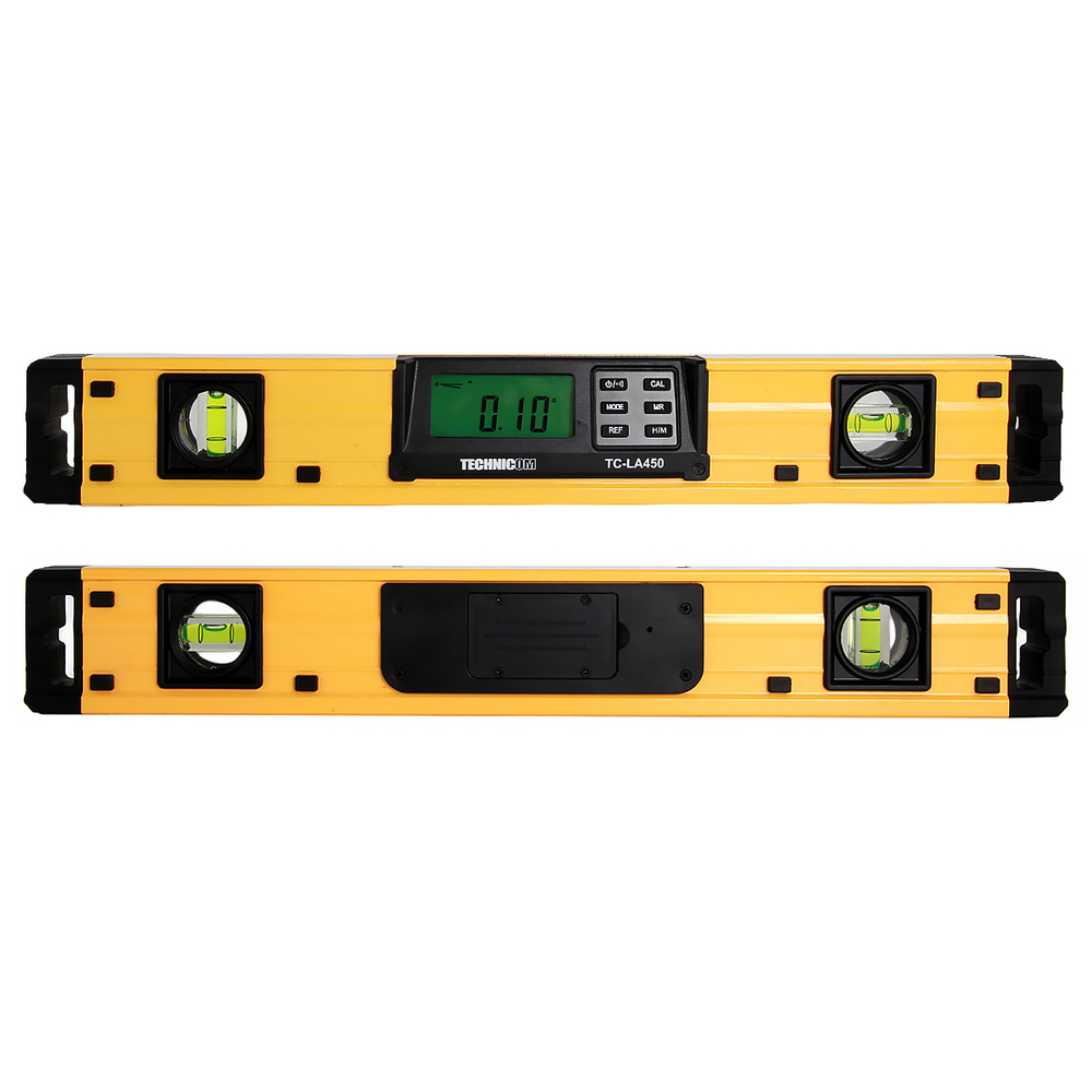 Уровень-угломер электронный с магнитом  450 мм TECHNICOM TC-LA450