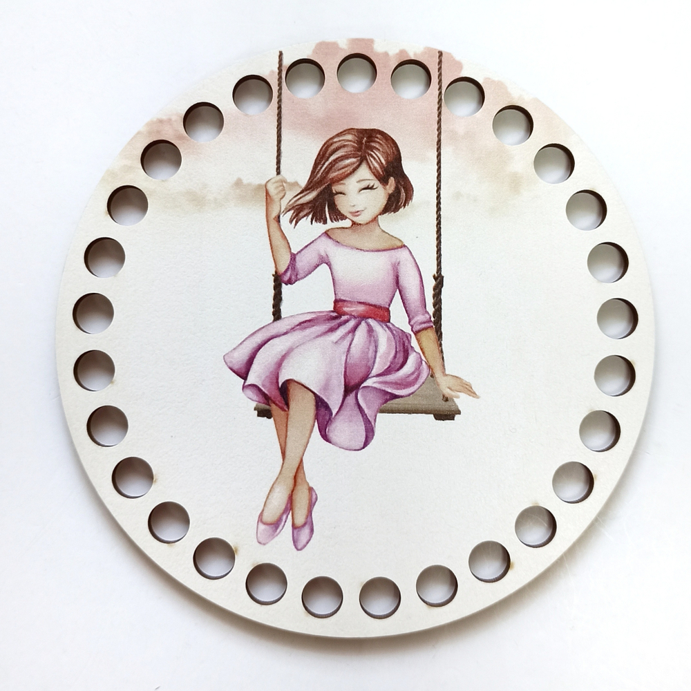 Донышко Принт Детское 12см Девочки в ассортименте