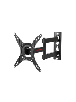 Arm Media LCD-202 черный 15"-43" макс.20кг настенный поворот и наклон
