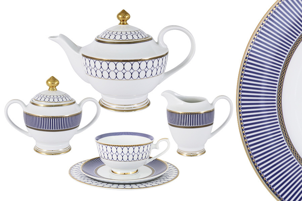 Чайный сервиз Midori Адмиралтейский 23 предмета на 6 персон