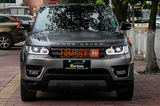 Пленка матовая серая Metal Flash Gunmetal Carbins