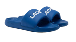 Сланцы Lacoste Serve Slide 1.0 - blue/white