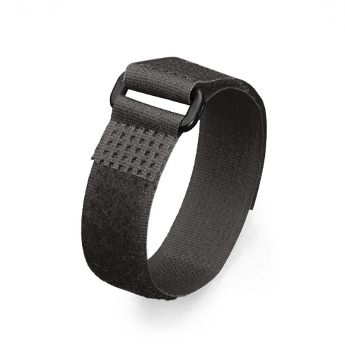 Стяжка-велькро КСВ-П 20х300 (черн) Fortisflex (10 шт.)