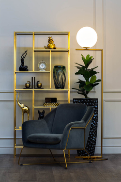 Кресло Garda Decor 46AS-AR2976-GR