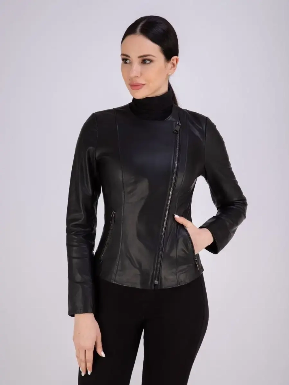 Куртка женская из натуральной кожи Турция