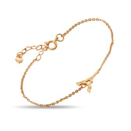 Браслет из золота с фианитами