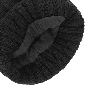 Шапка Nisus Чемпион утепленная с отворотом цвет Чёрный N-HI-B -