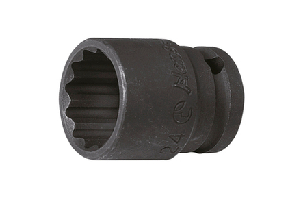 Ударная головка 1/2" 27мм. 12 граней 84402M27