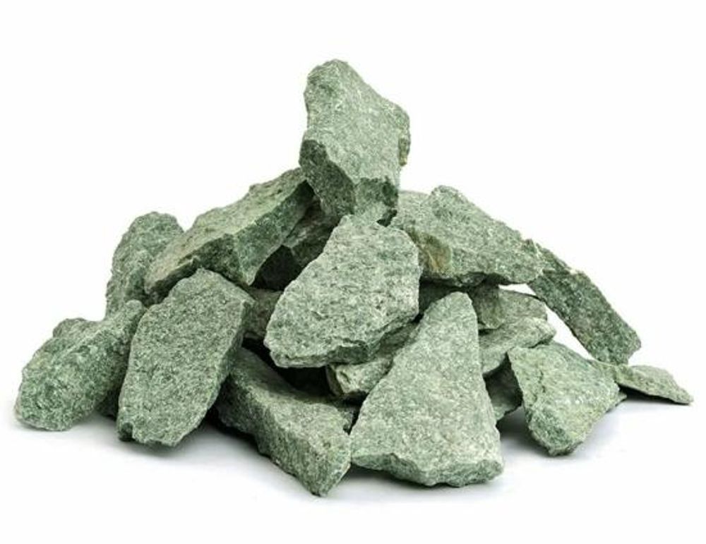 Камни для бани // Жадеит (колотый) // 20 кг