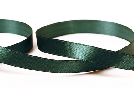 Лента атласная 12 мм "Gamma" №036 т-изумрудный