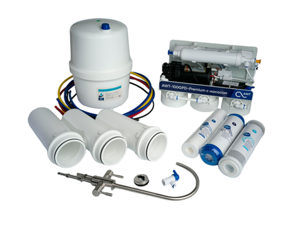 Система обратного осмоса AWT Premium RO100-A1 (c насосом)