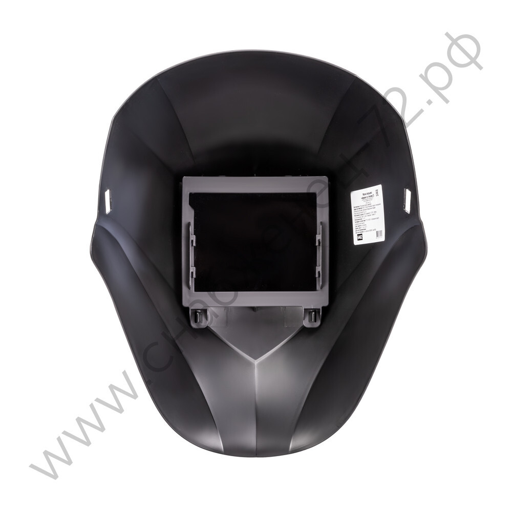 Маска сварщика VARTEG чёрная со стеклом С5