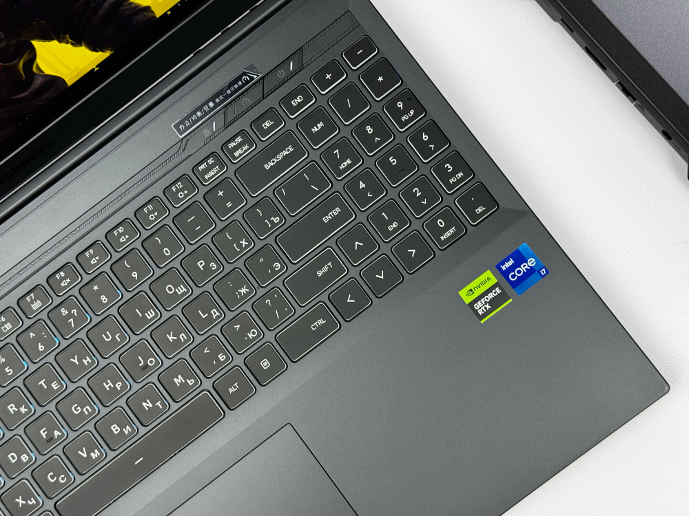 Игровой ноутбук Mechrevo Intel Core i7-12800HX / RTX 4070 8GB / 16GB / 1TB / 2.5K / 165Hz / Win11 / Русско-Английская клавиатура