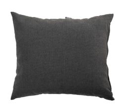 Декоративная подушка для мебели 50х43 см, цвет темно-серый 027