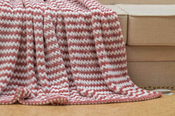 Плед 220х240 Sofi De MarkO Гринда пудра