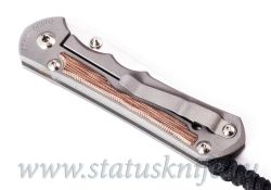 Нож Chris Reeve Large Inkosi Natural Canvas Micarta MagnaCut 1014фотография - 9