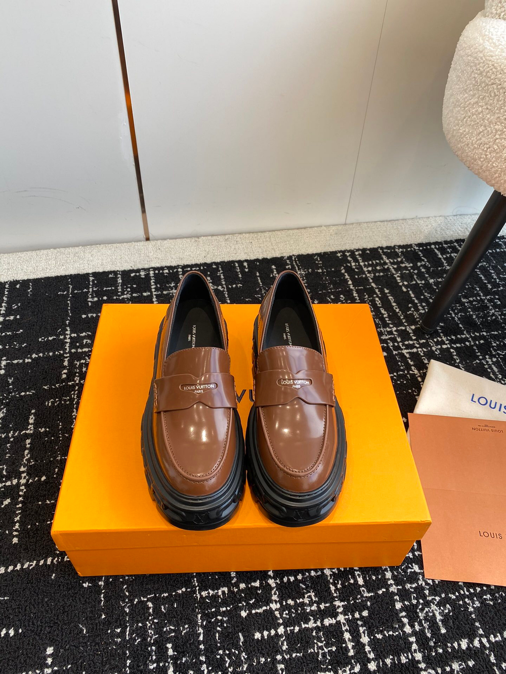 Louis Vuitton Record Loafers