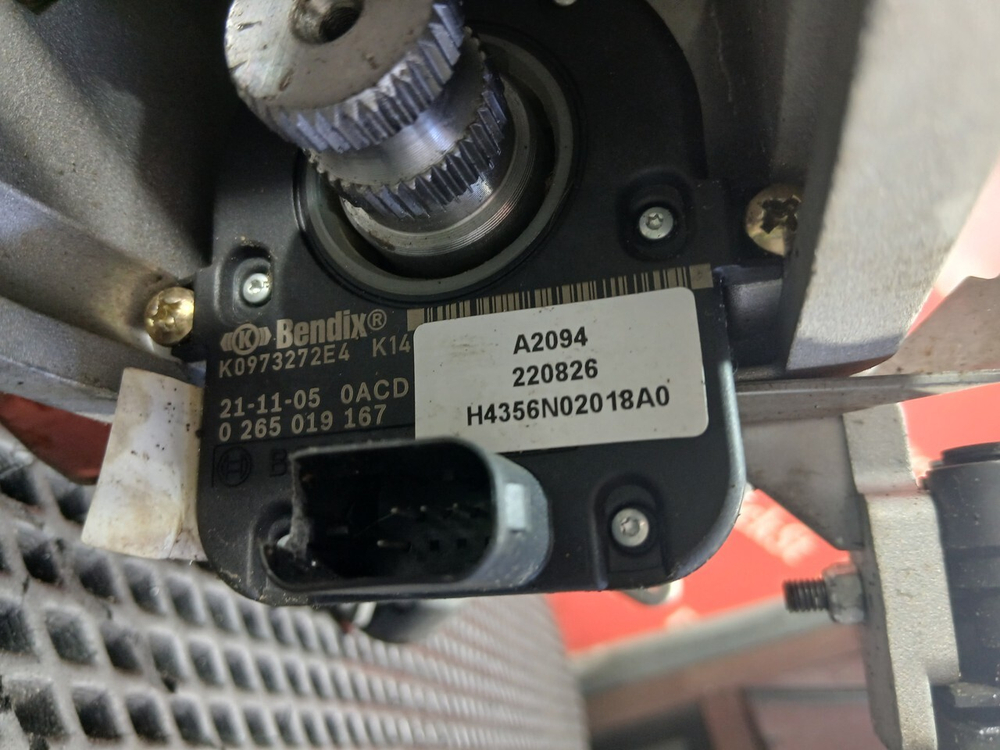 Колонка рулевая в сборе с замком зажигания и ключом 2023г.