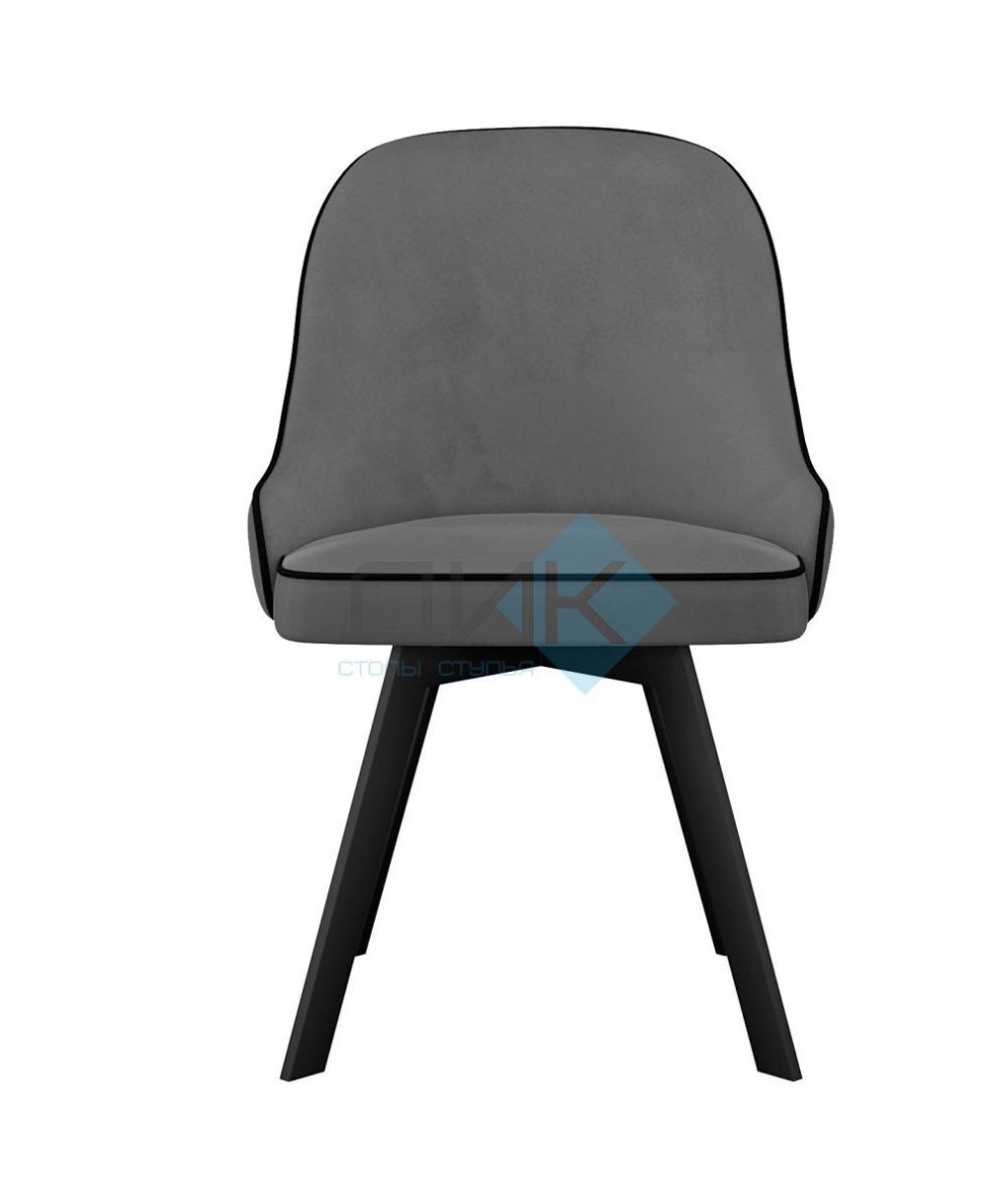 Стул DikLine 266М поворотный опоры чёрные