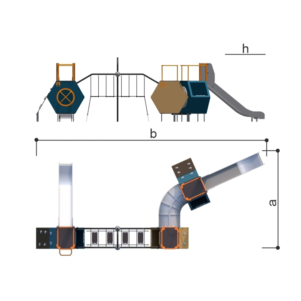 Игровой комплекс Romana 115.83.00