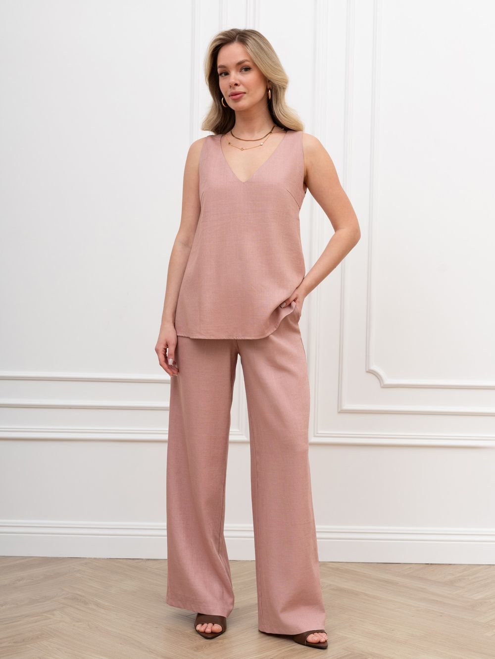 Брюки Сибелла-2 Виотекс ПУДРОВЫЙ