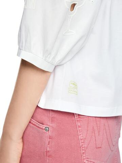 Marc Cain Футболка с вышивкой на руках