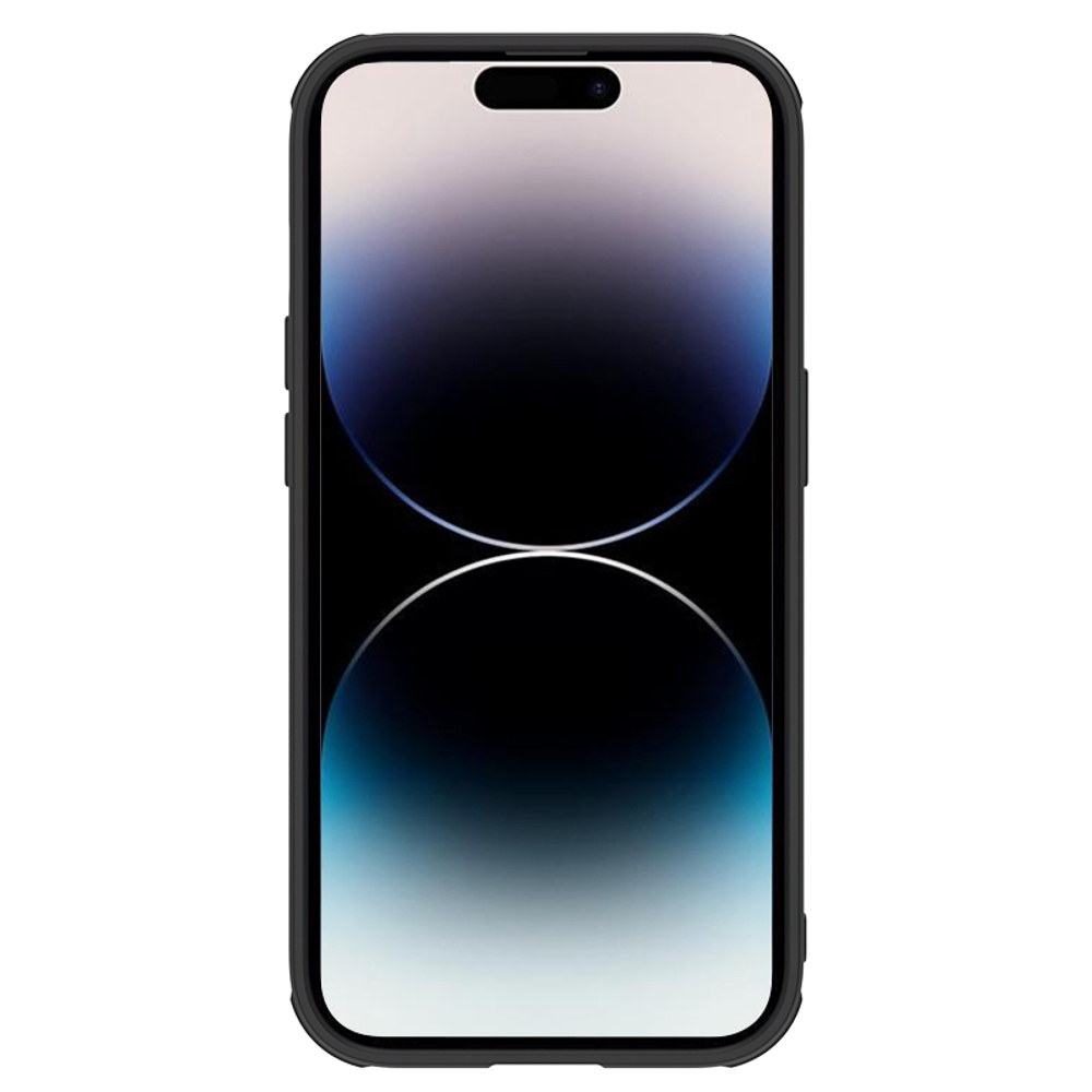 Чехол для iPhone 14 Pro Max, от Nillkin, серия Textured Case S Magnetic Case, c поддержкой беспроводной зарядки MagSafe и полуавтоматический механизм сдвижной шторки