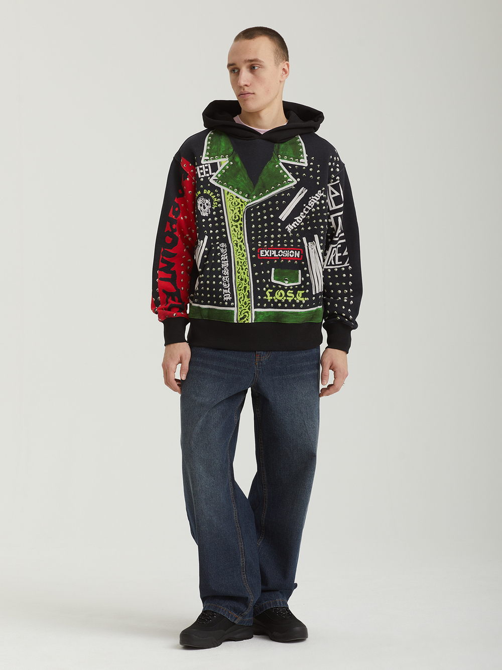 Мужская Толстовка Explosion