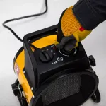 Тепловая пушка, керамический нагреватель (тепловентилятор) DHC 3-150, 230 В, 0.025/1.5/3 кВт Denzel, 96431