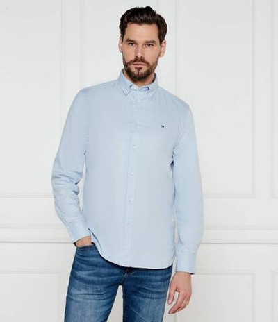 Рубашка FLEX DOBBY Tommy Hilfiger - голубой(MW0MW37578)