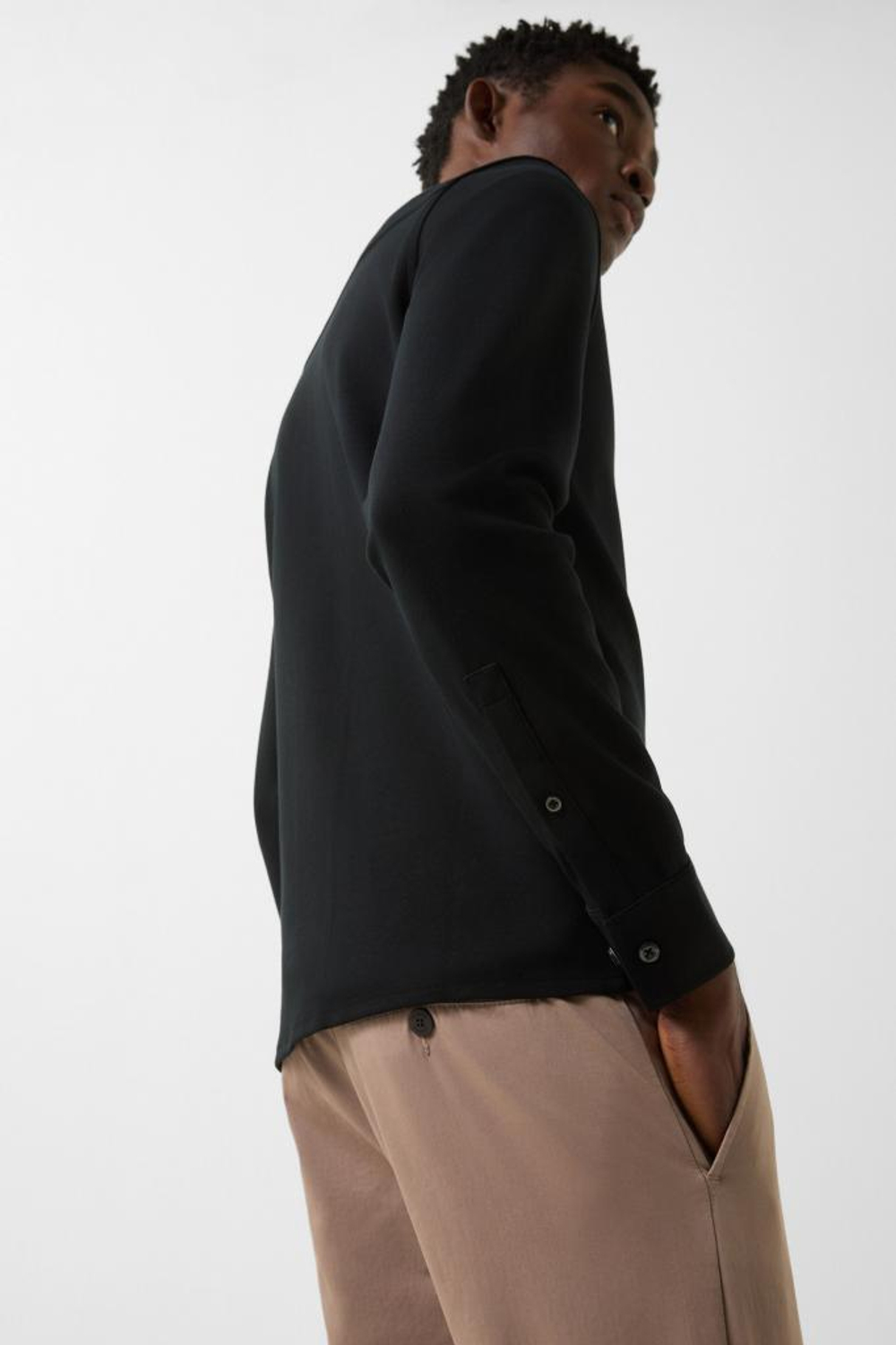 Рубашка BOGNER FRANZ-11 в черном цвете