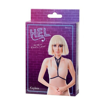 Стреп H.E.L. Kaylee, текстиль, цвет чёрный, OS