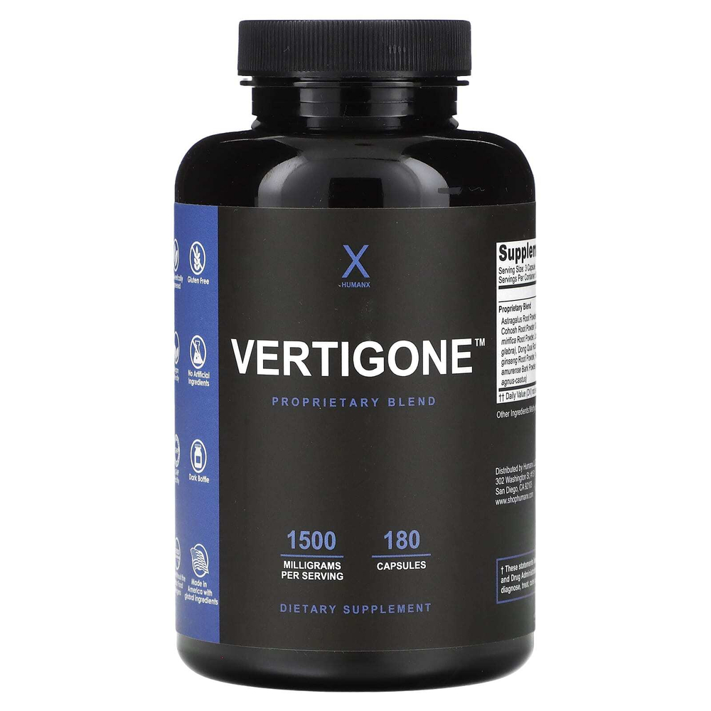 Humanx, Vertigone, 180 капсул